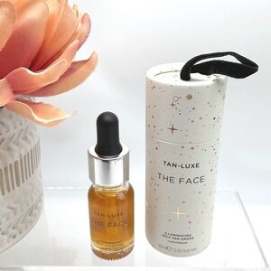 Tan-Luxe The Face Illuminating Self-Tan Drops Light/Medium 10ml 0.33oz New